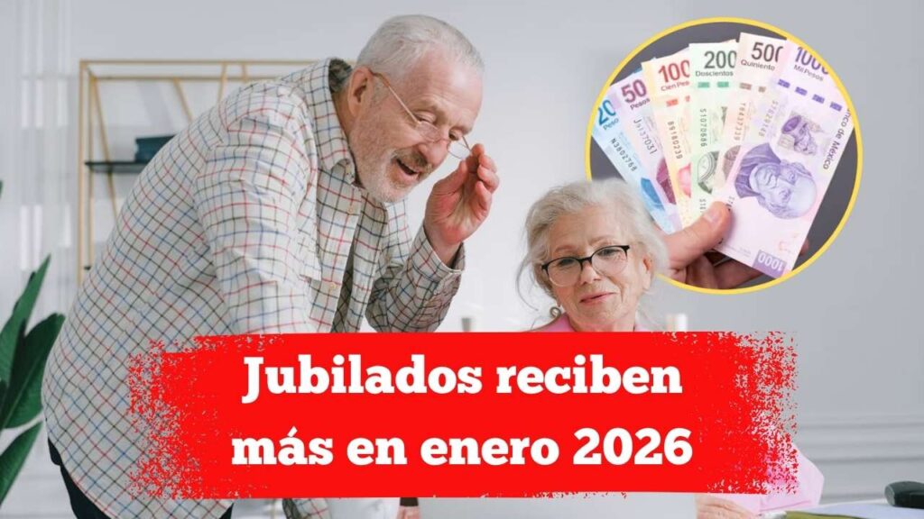 Jubilados reciben más en enero 2026: pensiones contributivas +2,7%, mínimas +7%