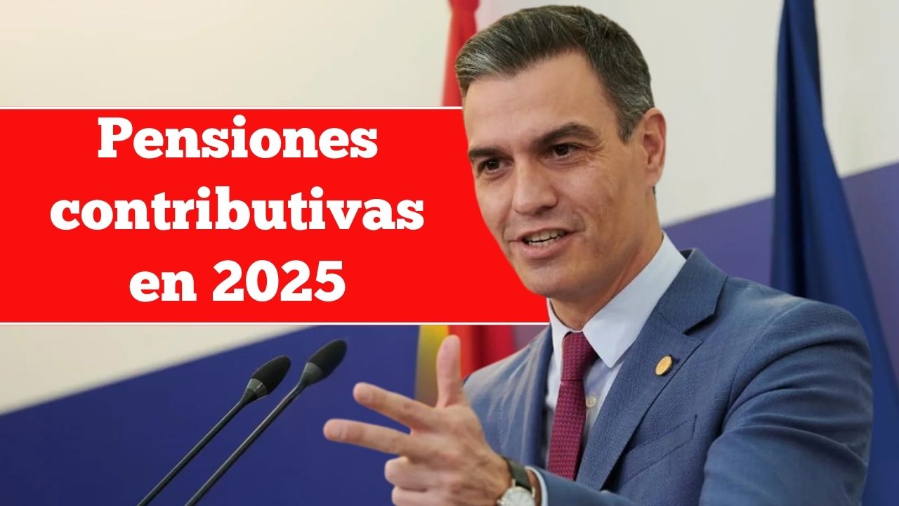 Pensiones contributivas en 2025: aumento del 2,8% y calendario de pagos