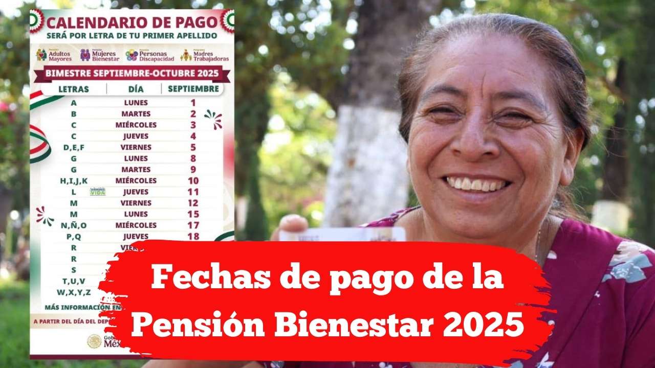 Fechas de pago de la Pensión Bienestar 2025: consulta el calendario mes por mes