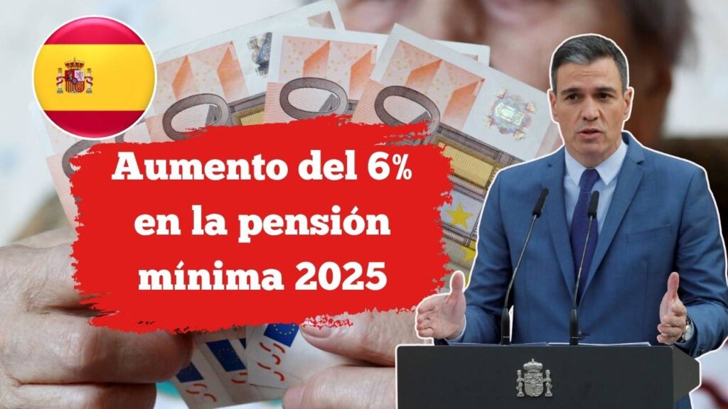 Aumento del 6% en la pensión mínima 2025: quién cobra y cuándo
