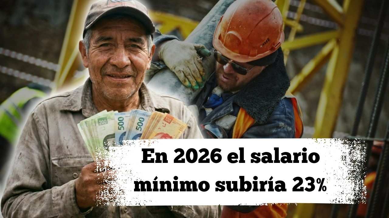 En 2026 el salario mínimo subiría 23% y llegaría cerca de $2 millones con auxilio de transporte