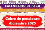 Cobro de pensiones diciembre 2025: calendario confirmado