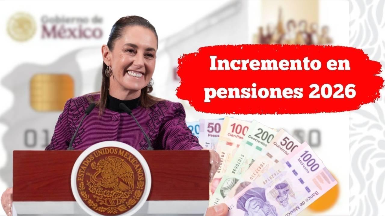 Incremento de pensiones 2026: cuándo se deposita y a quiénes aplica